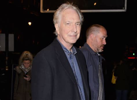 alan rickman last photo|Alan Rickman: A life in pictures